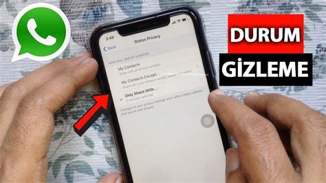 WhatsApp Durum Paylaşımı